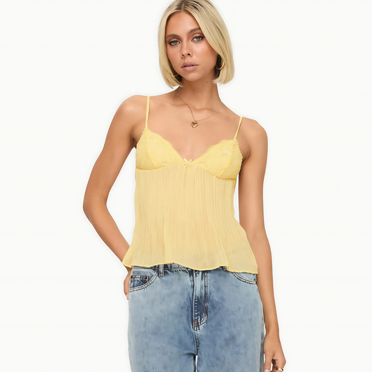 Lulu Pleat Top (60% OFF TODAY)
