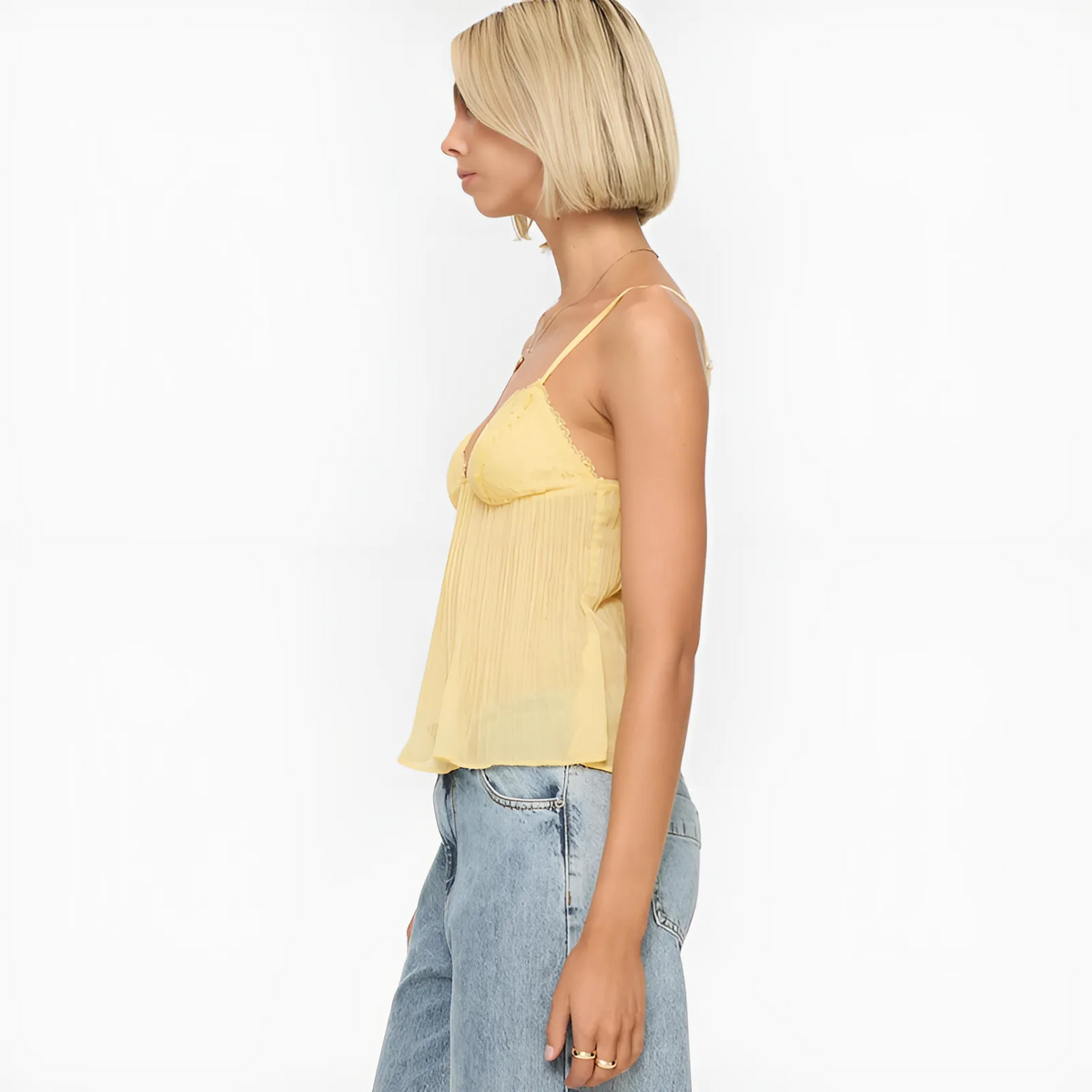 Lulu Pleat Top (60% OFF TODAY)