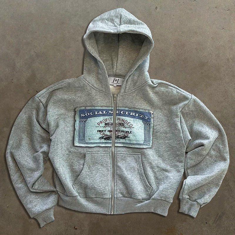 Profit Minded Zip-Up