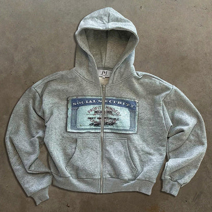 Profit Minded Zip-Up