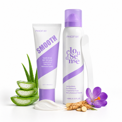 SilkCloud Pain-Free Hair Removal Set.