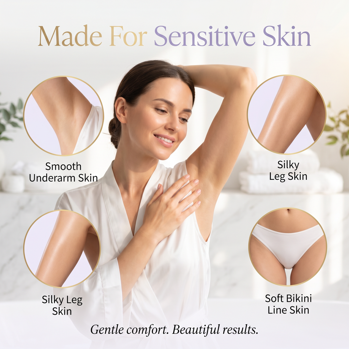 SilkCloud Pain-Free Hair Removal Set.