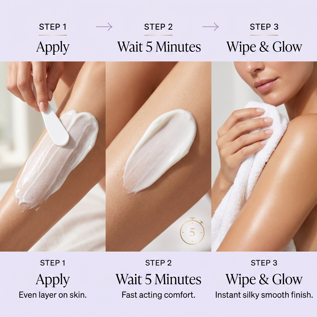 SilkCloud Pain-Free Hair Removal Set.
