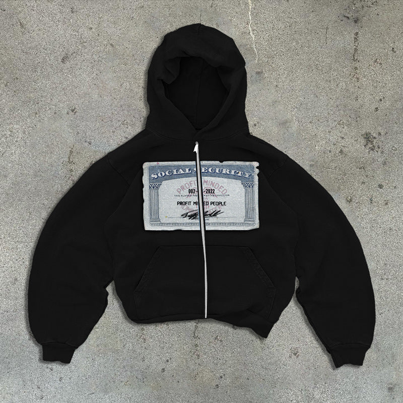 Profit Minded Zip-Up